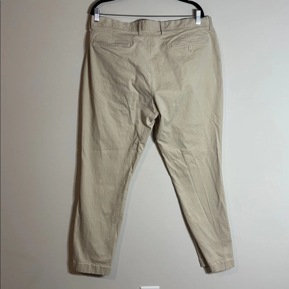 J. Crew Stretch Chino Khaki Pants 36x30
